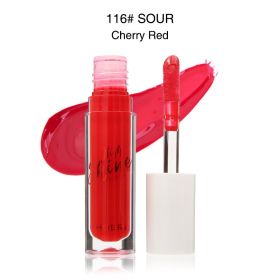 Solid Jelly Lipstick Crystal Lip Balm Water Wave Mirror Lip Gloss Long Lasting Moisturizing Lip Glaze Lip Care Makeup (Option: 116Sour)