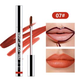 Pull Lip Liner Waterproof Long Lasting And Does Not Fade Lip Lacquer (Option: 3.5ml-07color)